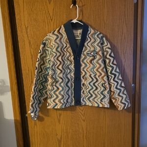 Multicolor Zigzag Blazer